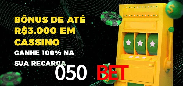 050 bet melhor bônus de depósito
